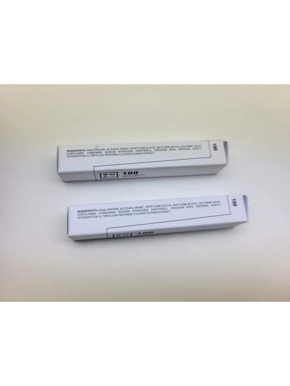 3INA MAKEUP The Eyebrow Mascara 100 Transparent 4mL Travel Sz **Lot of 2** READ